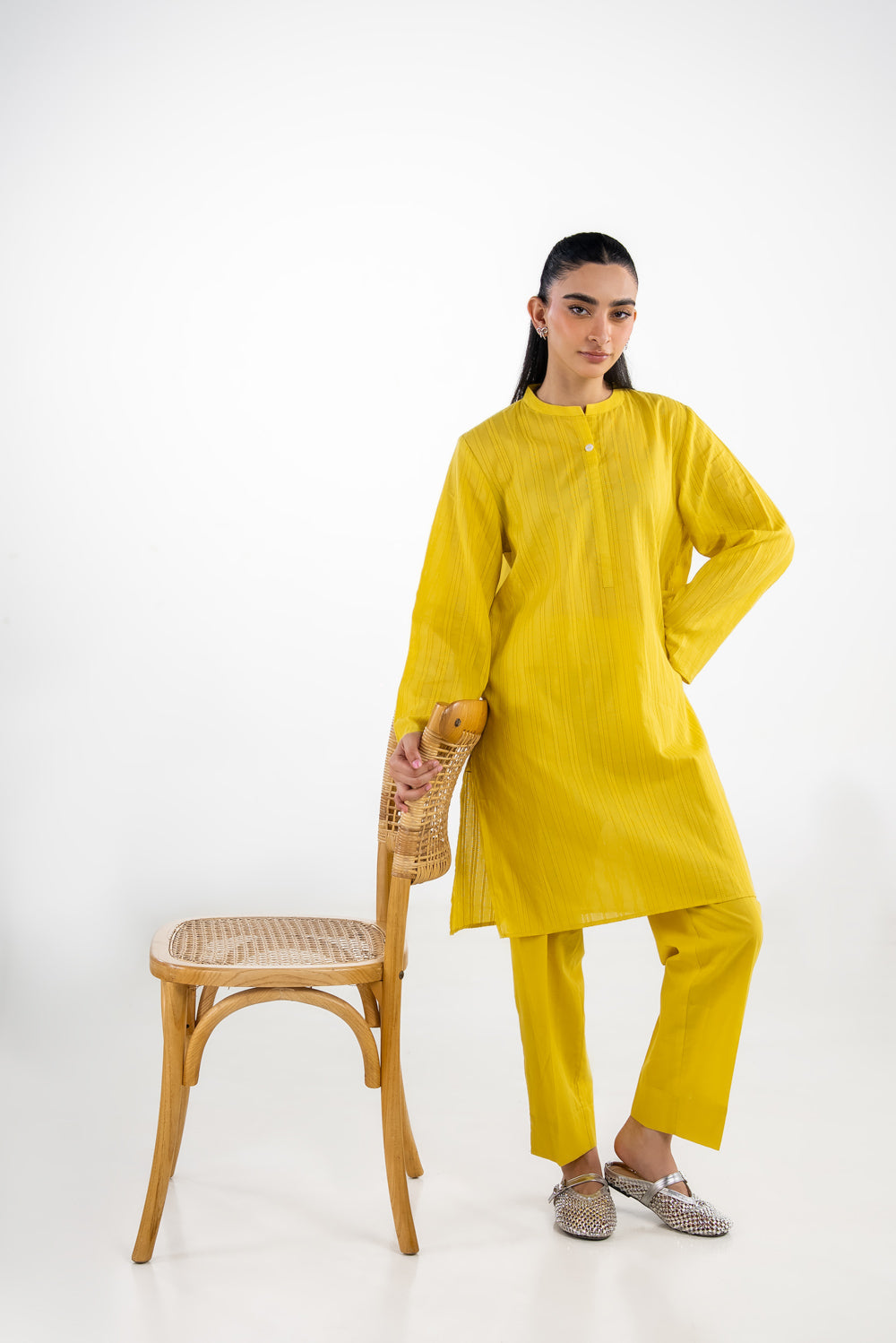 Leno Dyed Co-Ord Set