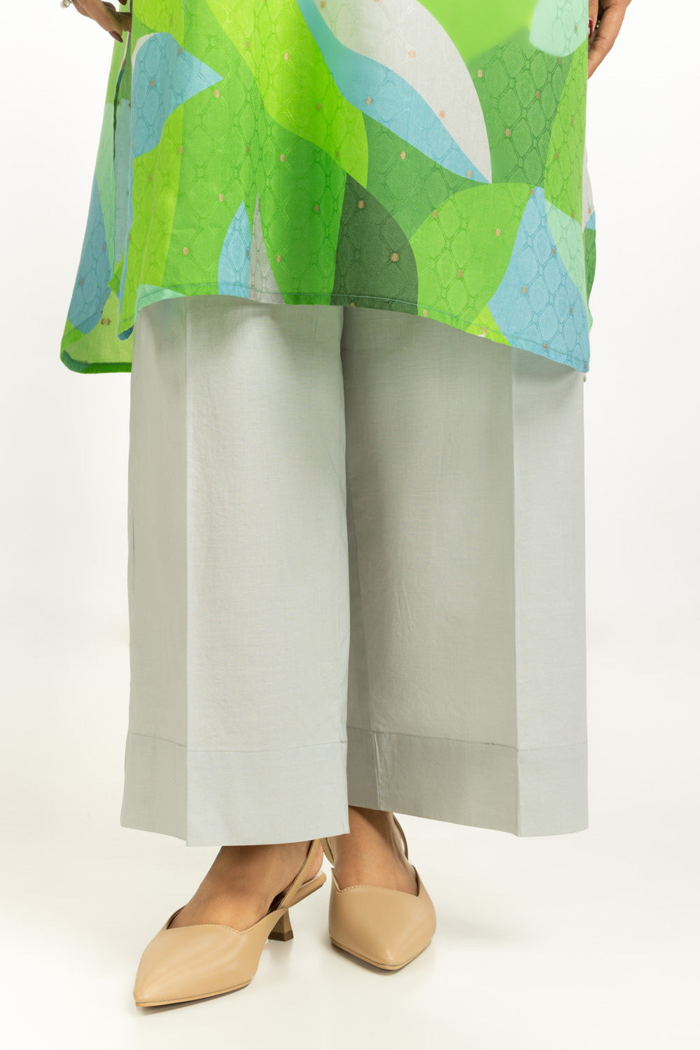 Lurex Jacquard Printed Co-Ord Set