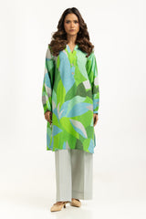 Lurex Jacquard Printed Co-Ord Set