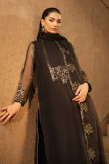 3 Piece Embroidered Organza Suit