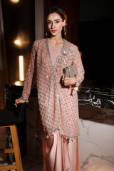 3 Piece Embroidered Chiffon Suit