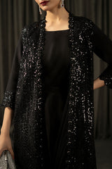 3 Piece Embroidered Organza Suit