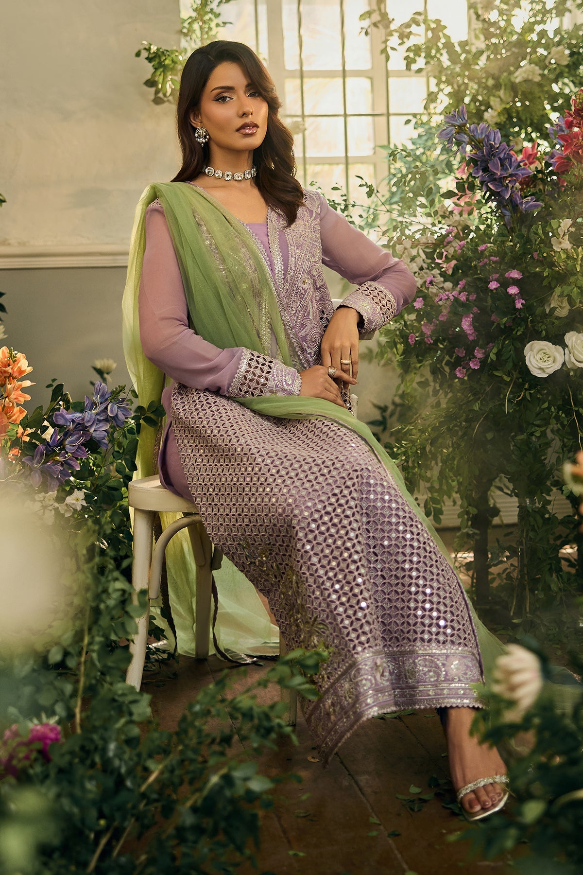 3-PC Stitched Luxury Collection CCE6-04P
