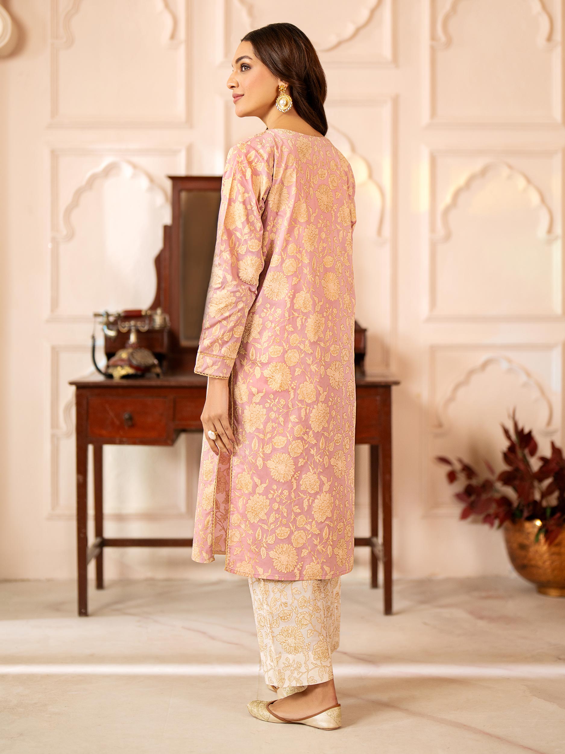 2 Piece Lawn Suit- Embroidered (Pret)