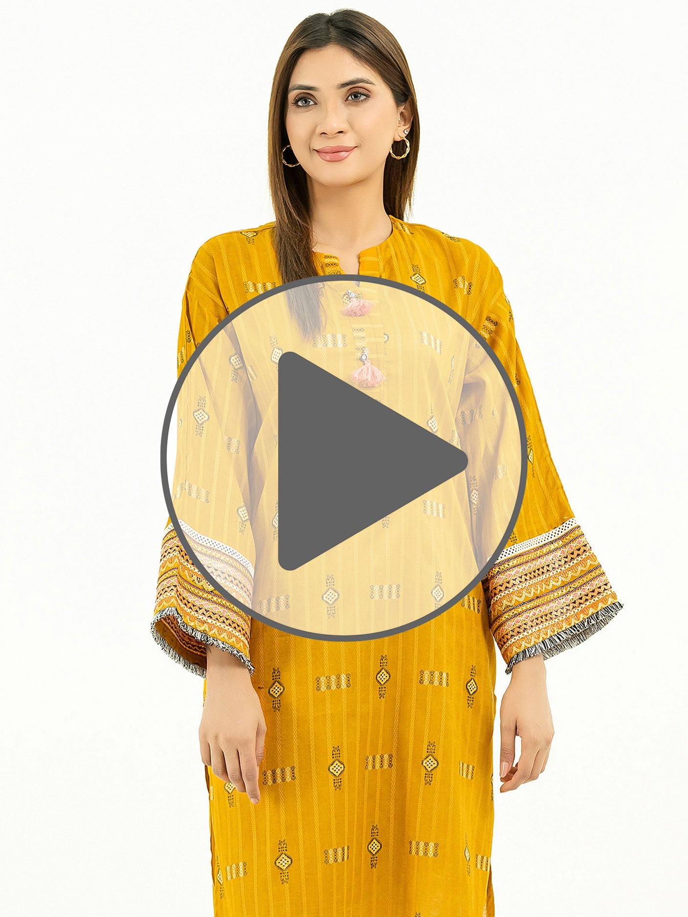 Lawn Shirt-Embroidered  (Pret)