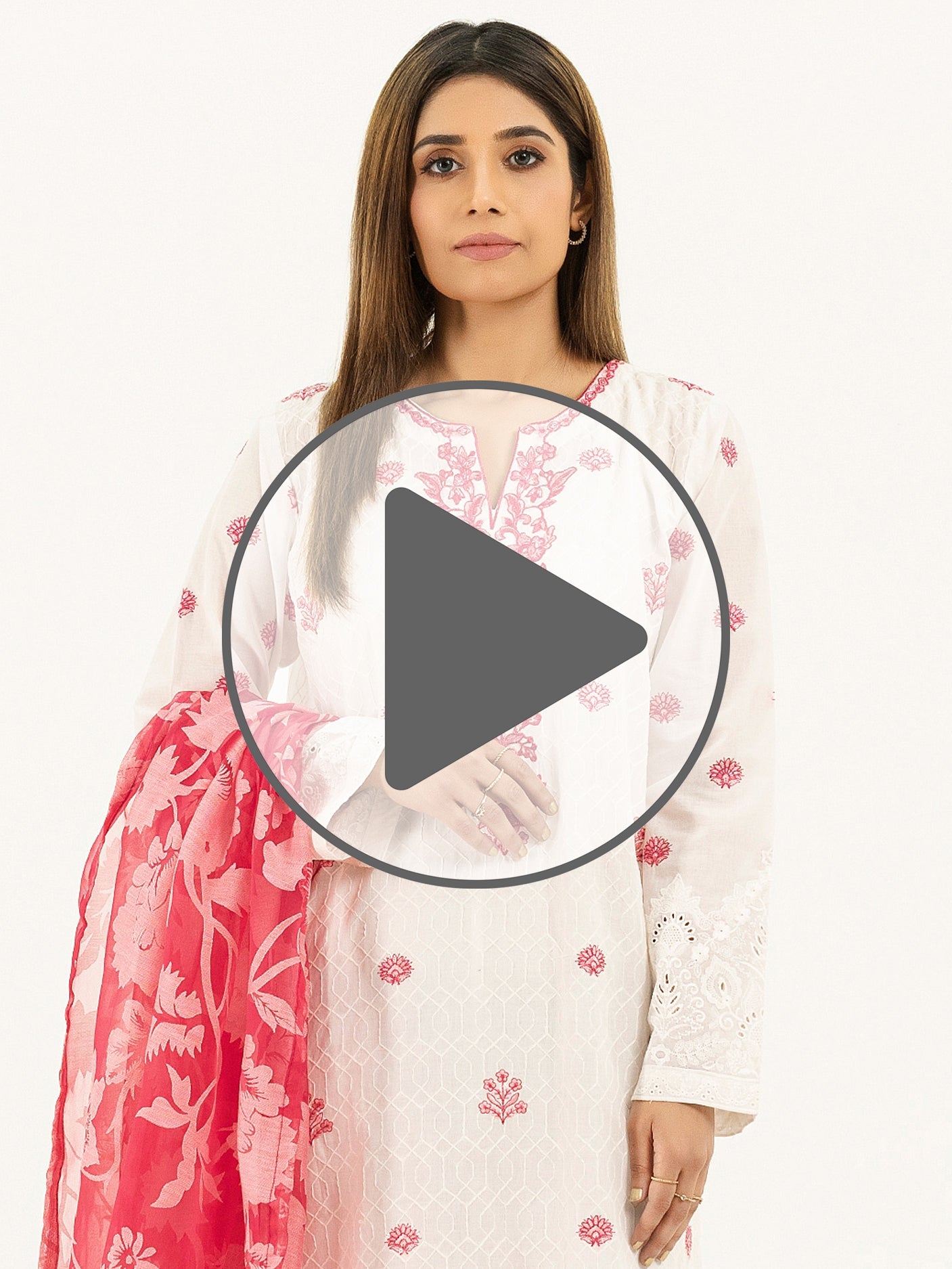 2 Piece Lawn Suit-Embroidered (Pret)