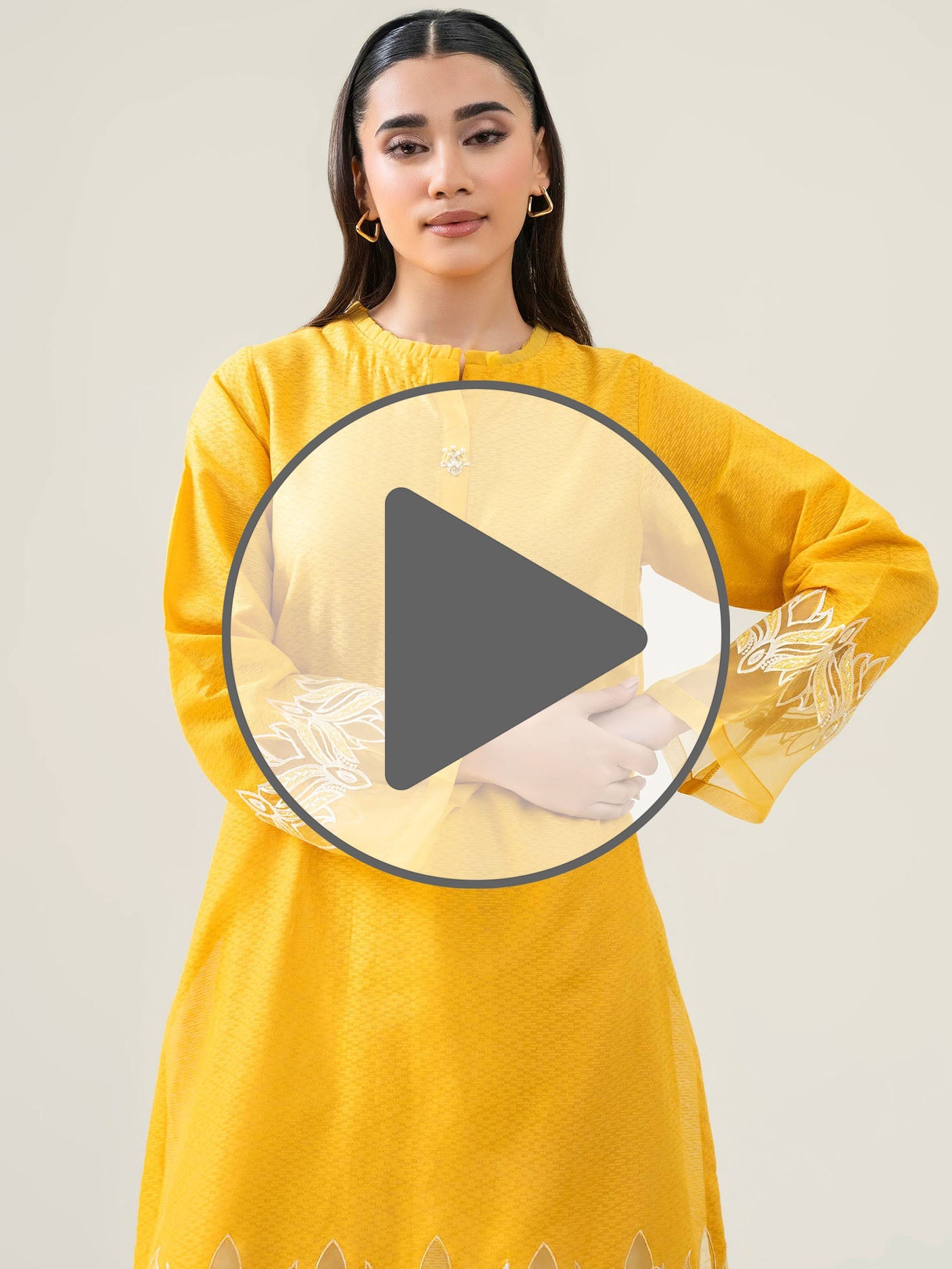 Lawn Shirt-Embroidered (Pret)