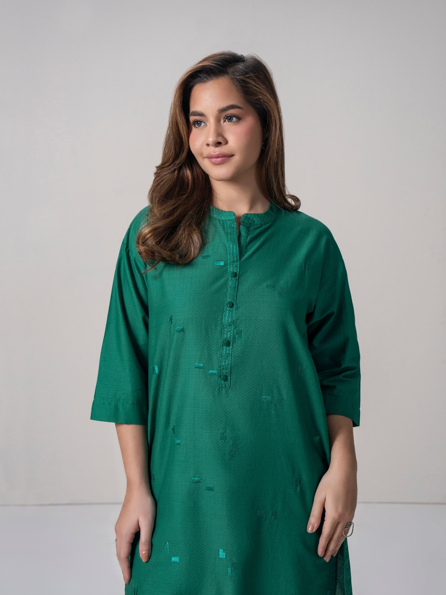 2 Piece Lawn Suit- Embroidered (Pret)