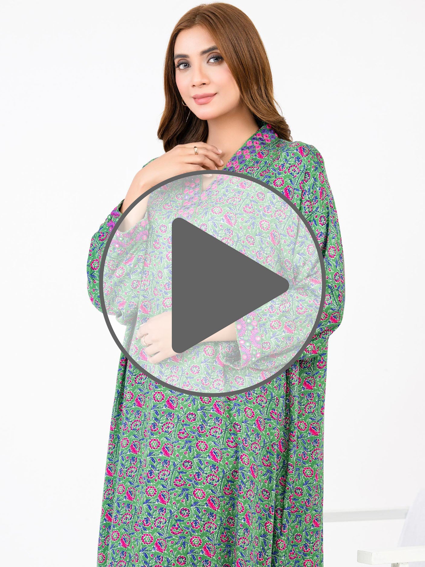 Linen Shirt-Embroidered(Pret)