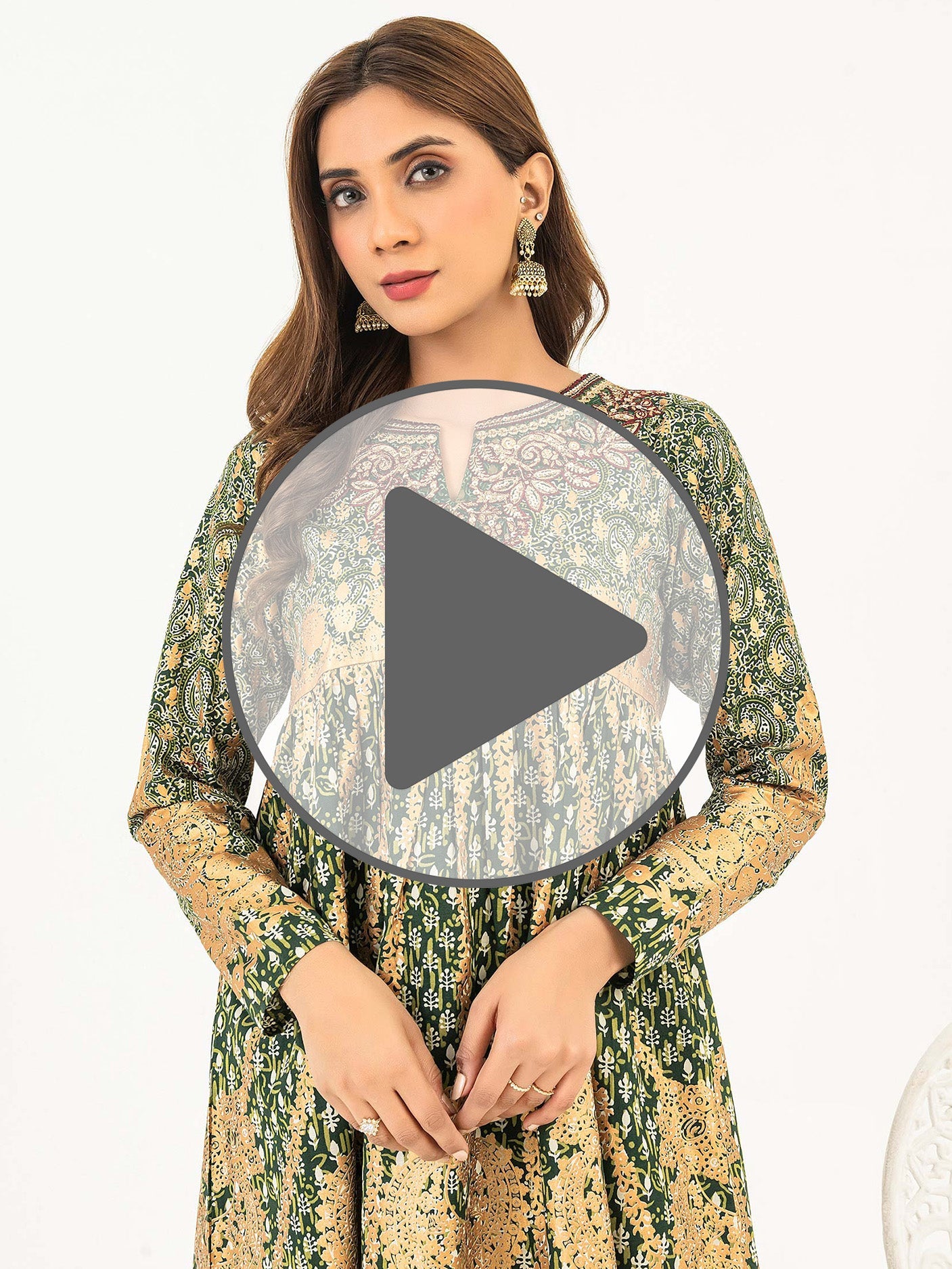 2 Piece Lawn Suit-Embroidered (Pret)