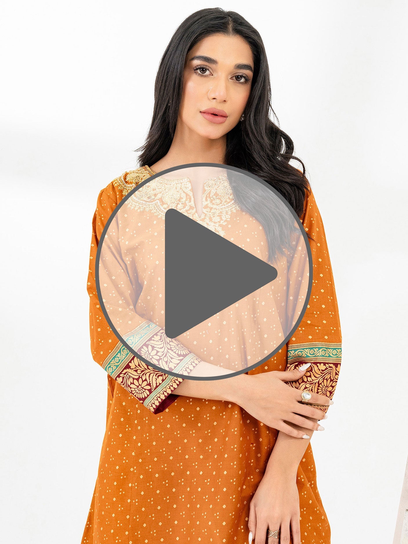 2 Piece Lawn Suit-Embroidered (Pret)