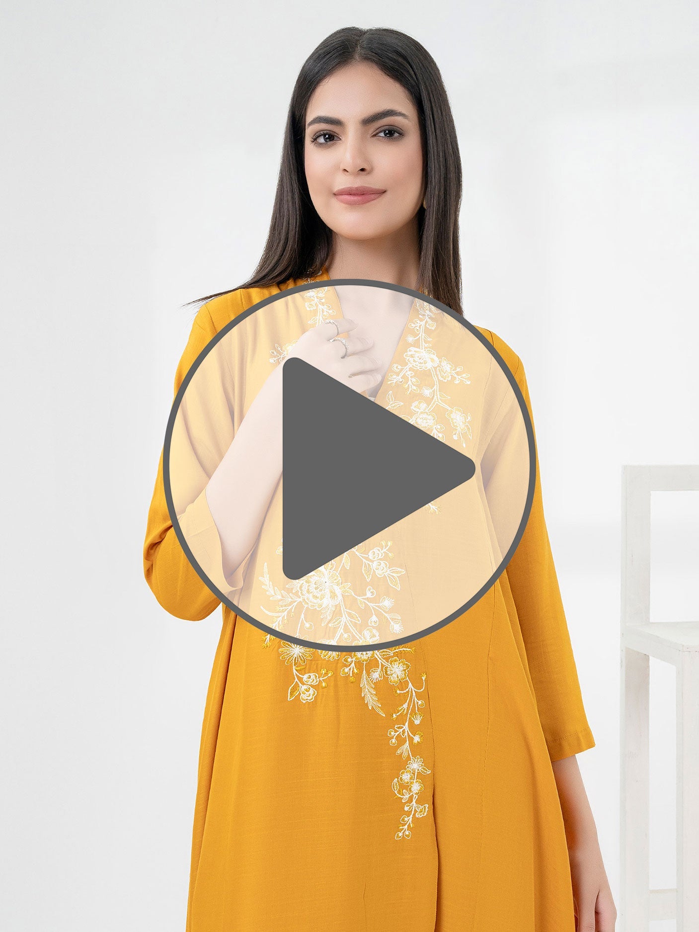 Viscose Shirt-Embroidered (Pret)