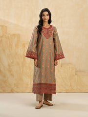 2 Piece Cotton Suit-Embroidered (Pret)