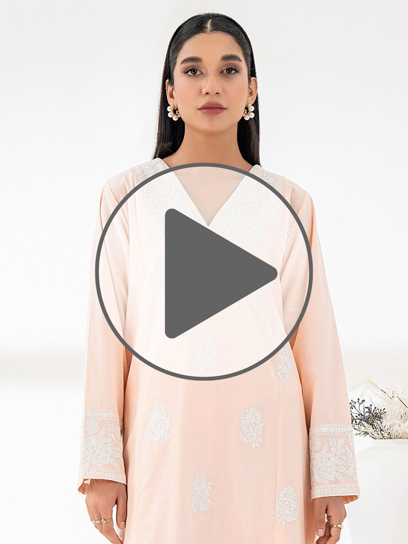 2 Piece Lawn Suit- Embroidered (Pret)