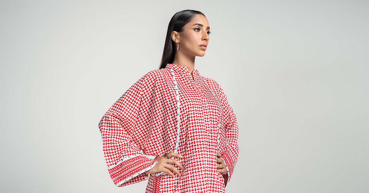 2 Piece Printed Lawn Suit