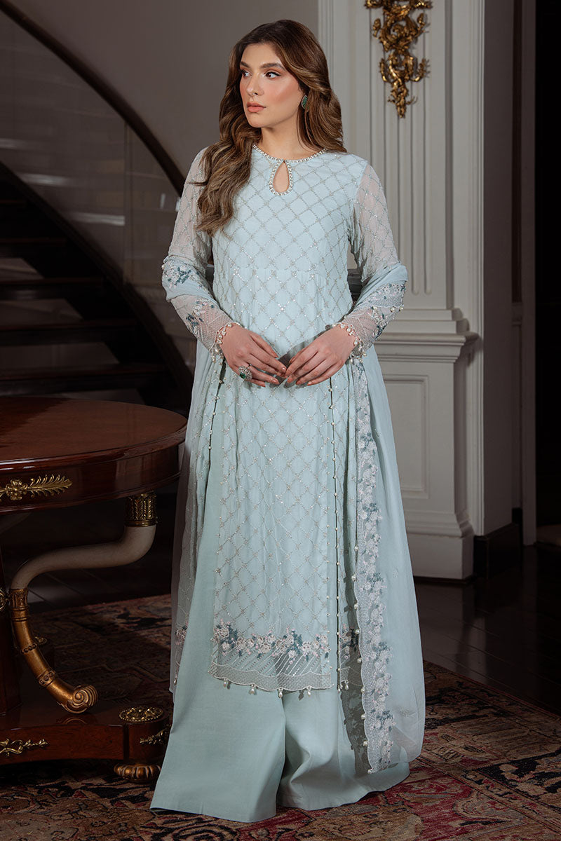 AQUA ICE-4PC (SHIRT, TROUSER ,SLIP & DUPATTA)