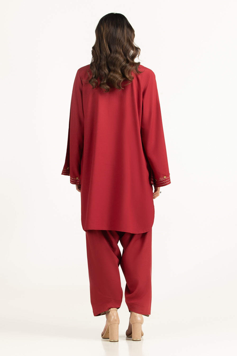 Rawsilk Embroidered Co-Ord Set