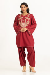Rawsilk Embroidered Co-Ord Set