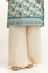 Rawsilk Embroidered Trouser