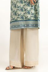Rawsilk Embroidered Trouser