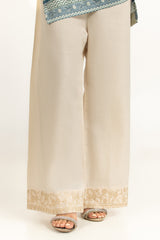 Rawsilk Embroidered Trouser