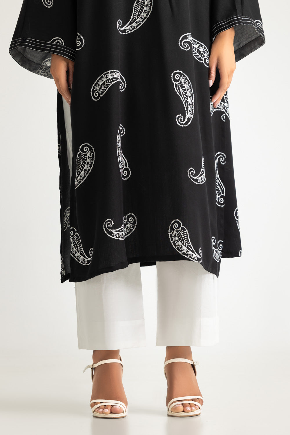 Rayon Printed Shirt And Dyed Trouser