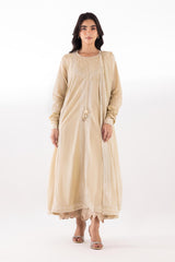 Stitched Embroidered Voil Shirt + Dupatta