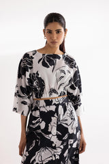 Stitched Printed Shirt + Skirt