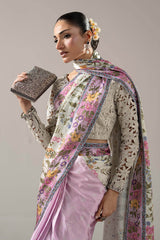 Embellished Charmeuse Saree
