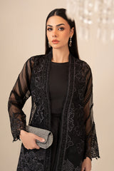 4 Piece Embroidered Organza Suit