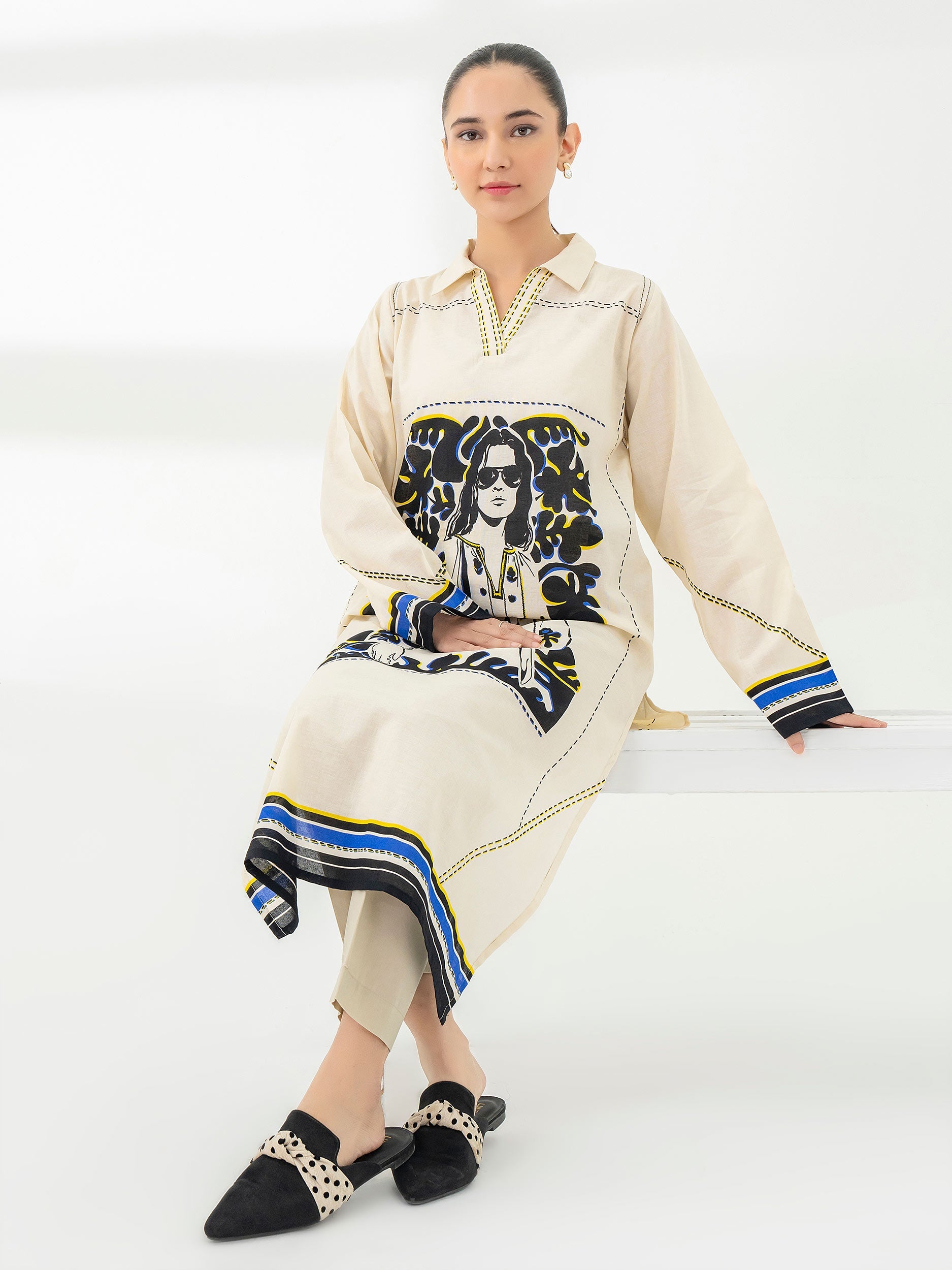 Khaddar Shirt (Pret)