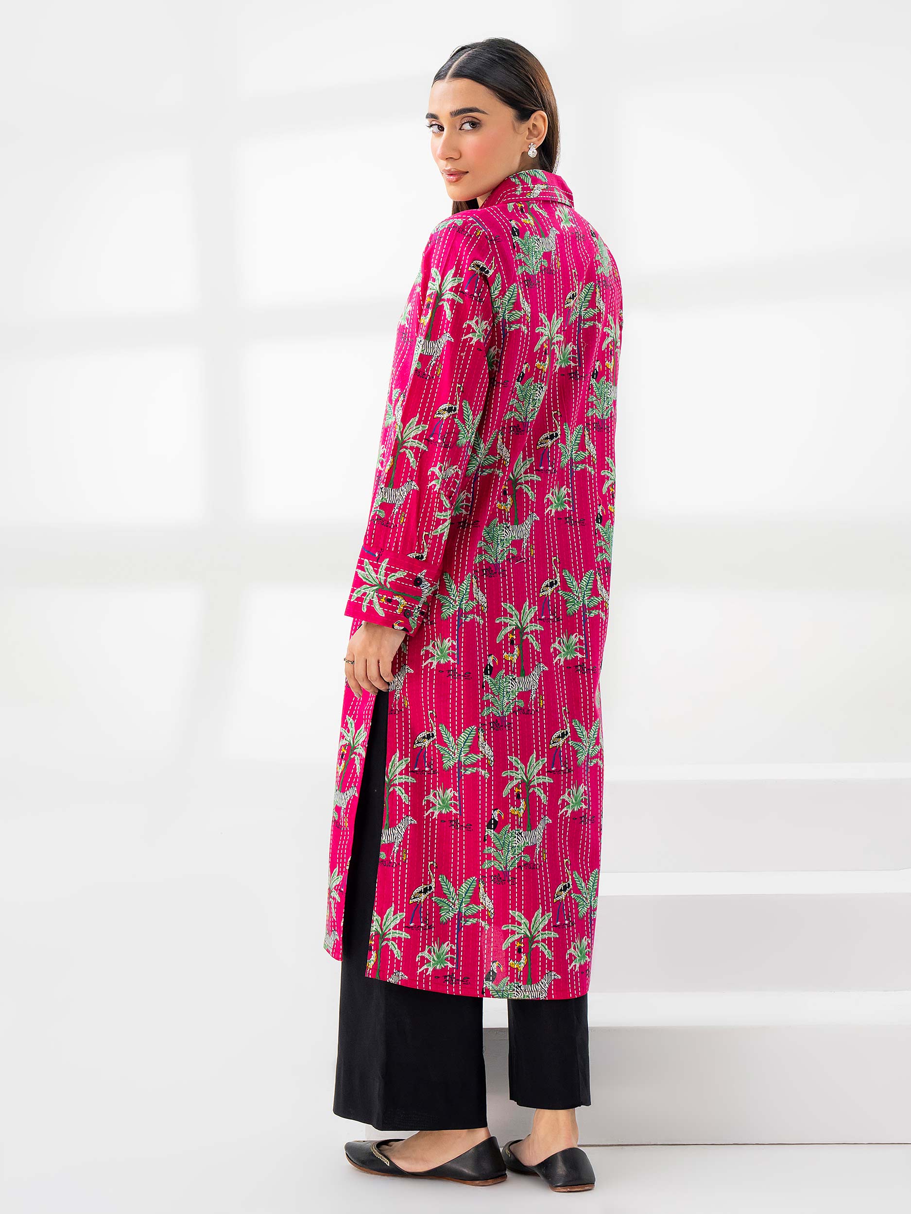 Khaddar Shirt-Printed (Pret)