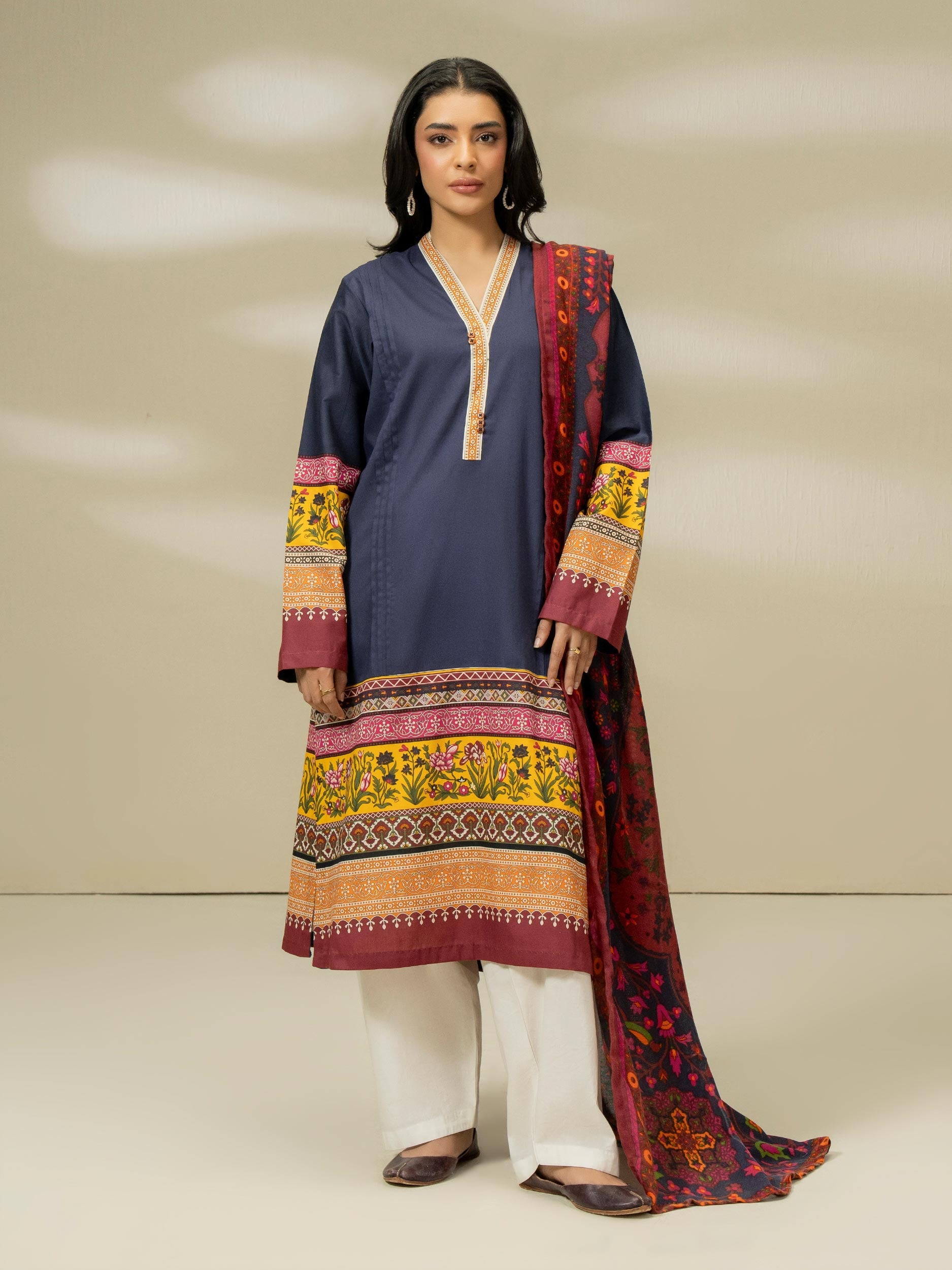2 Piece Winter Cotton Suit (Pret)