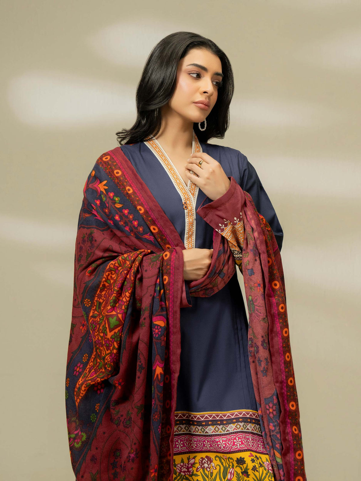 2 Piece Winter Cotton Suit (Pret)