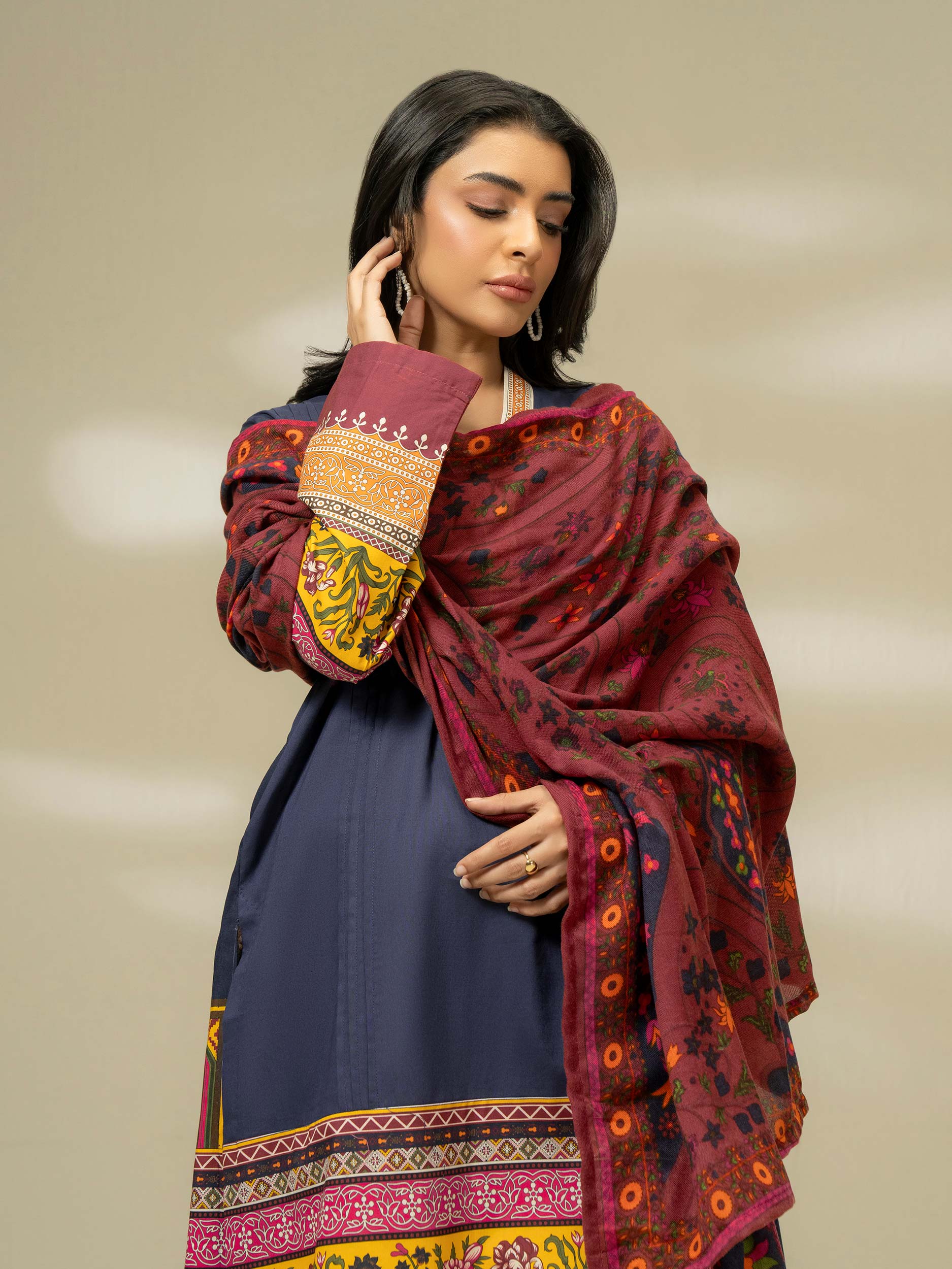 2 Piece Winter Cotton Suit (Pret)