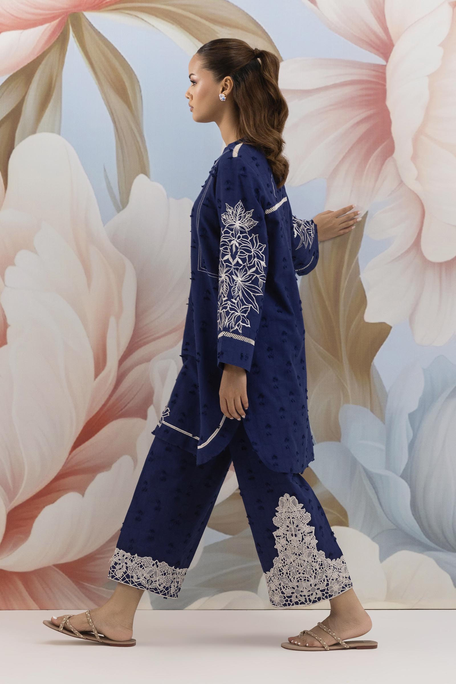 Stitched Embroidered Shirt