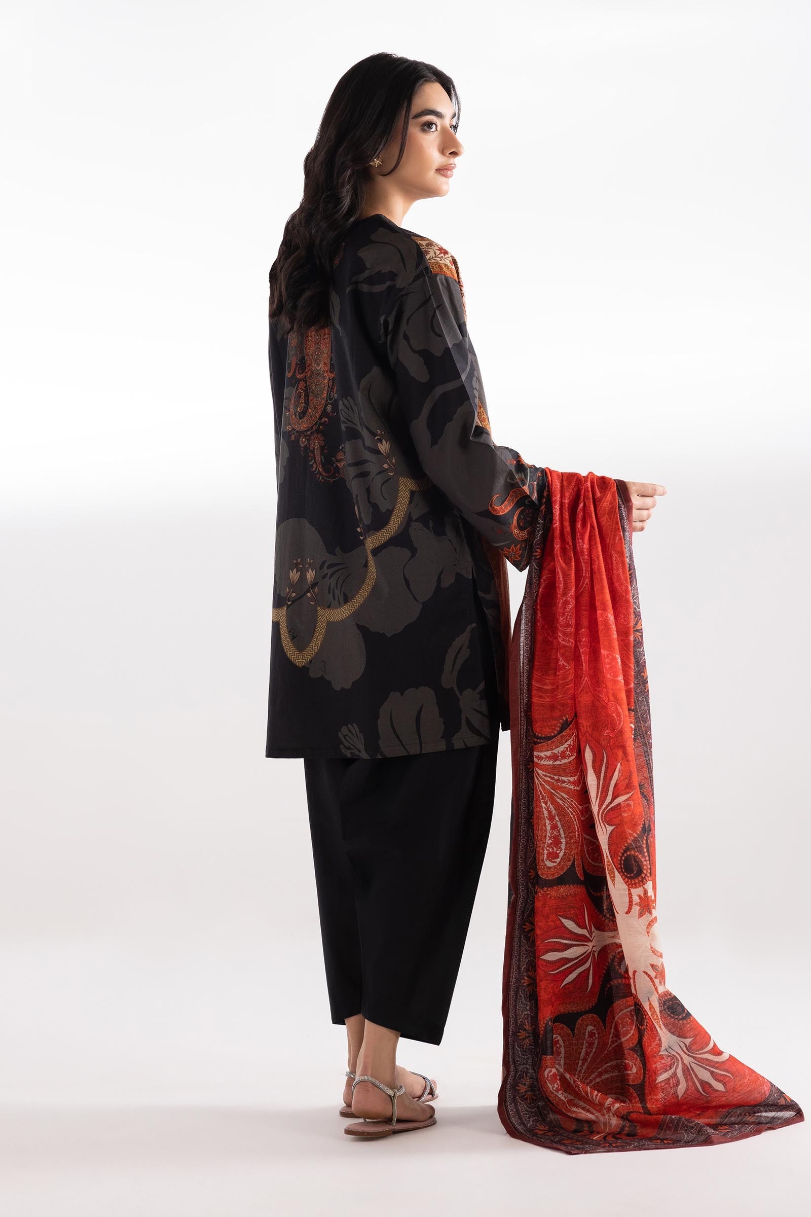 Stitched Printed Lawn Suit