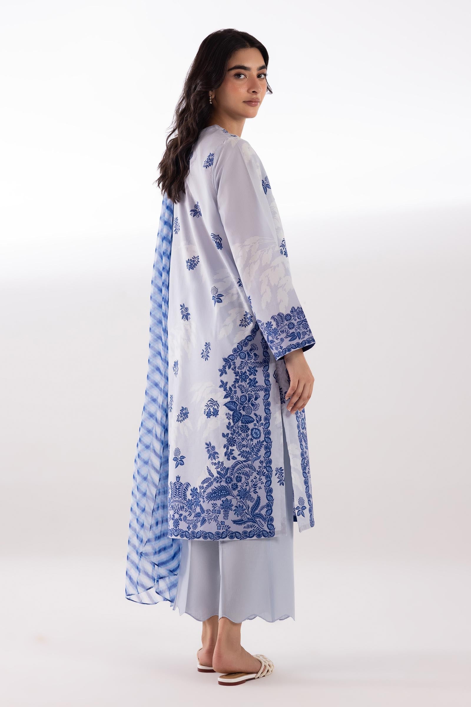 Stitched Printed Lawn Suit