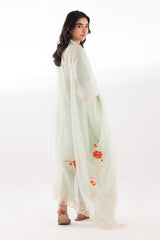 Stitched Muzlin Embroidered Lawn Shirt