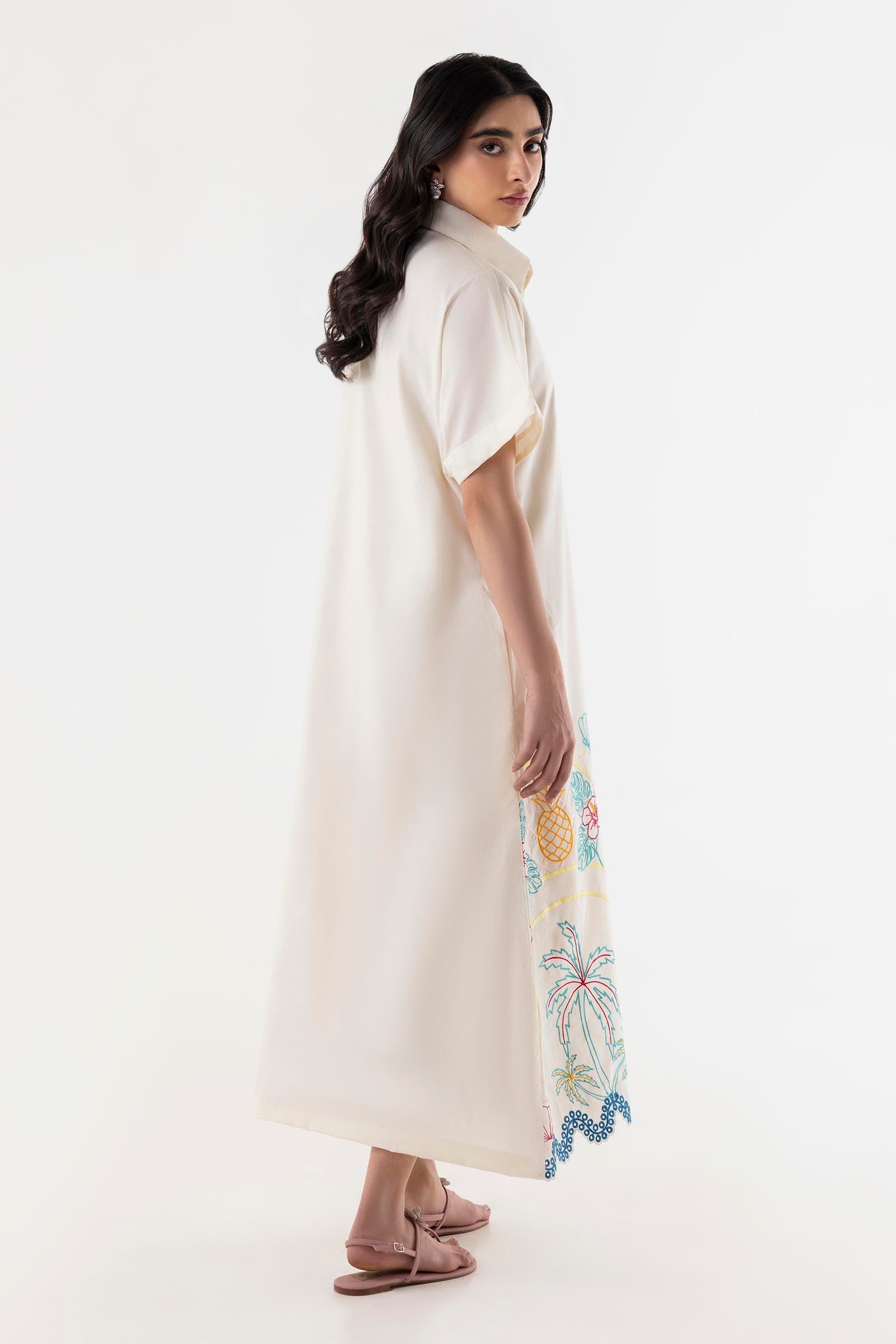 Stitched Printed Dress
