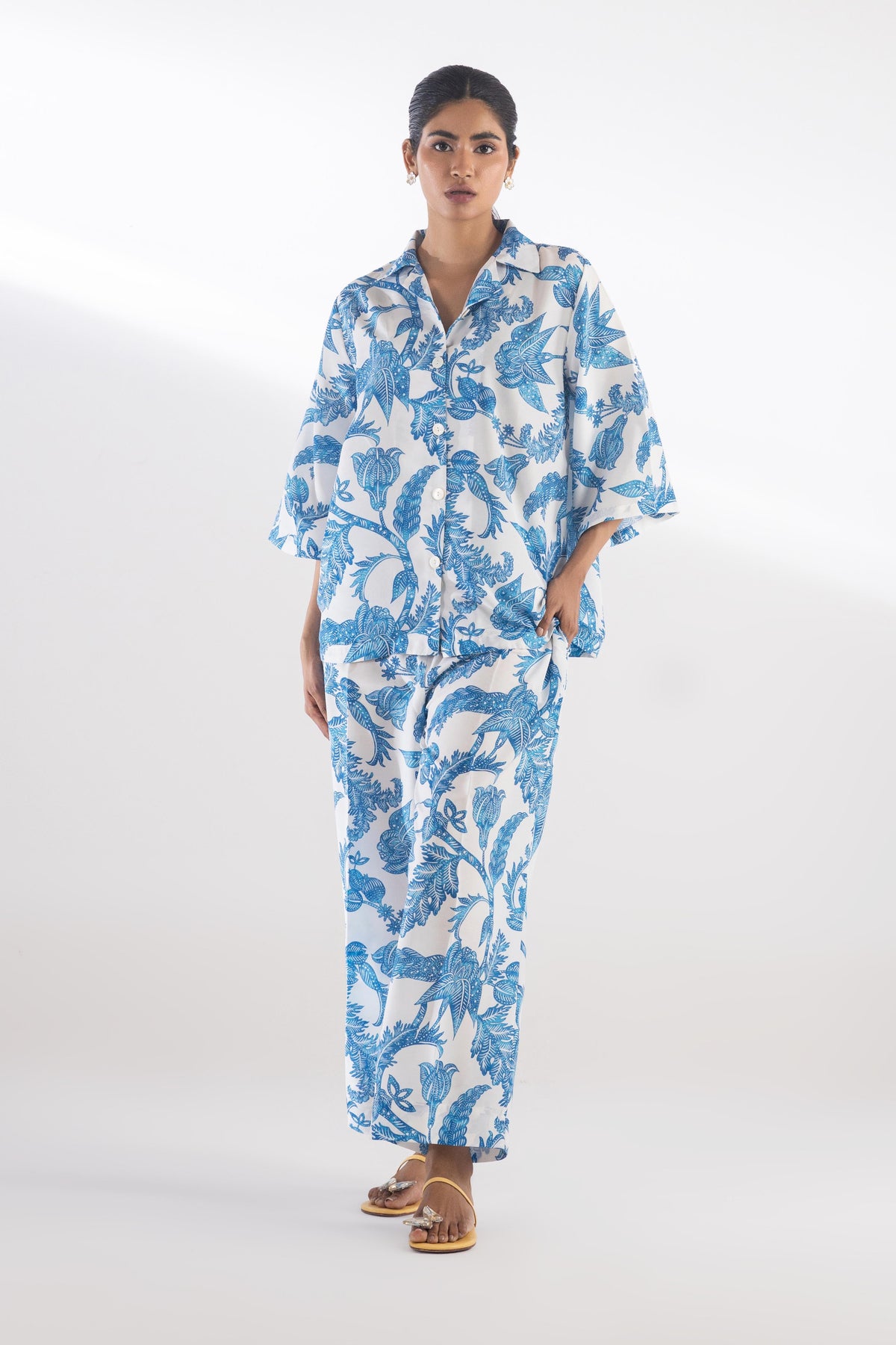 Stitched Printed Coord Set
