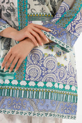 Stitched Printed Lawn Shirt + Shalwar