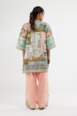 Stitched Printed Lawn Shirt + Shalwar