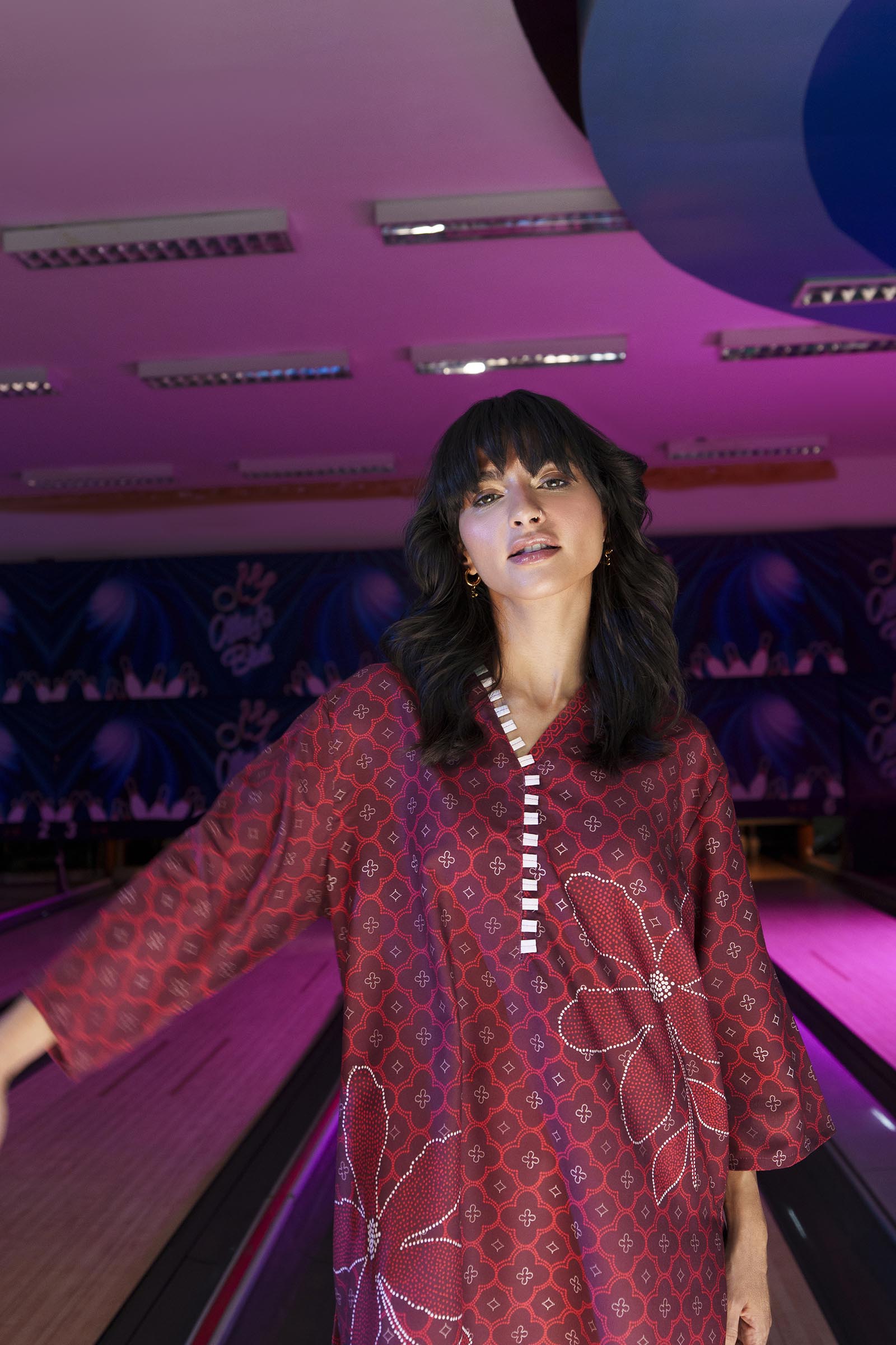 Stitched Printed Viscose Shirt + Shalwar