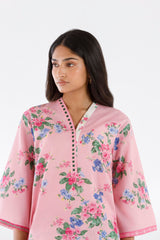 Stitched Printed Lawn Shirt+ Culotte
