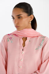 Stitched Printed Viscose Shirt+ Dupatta
