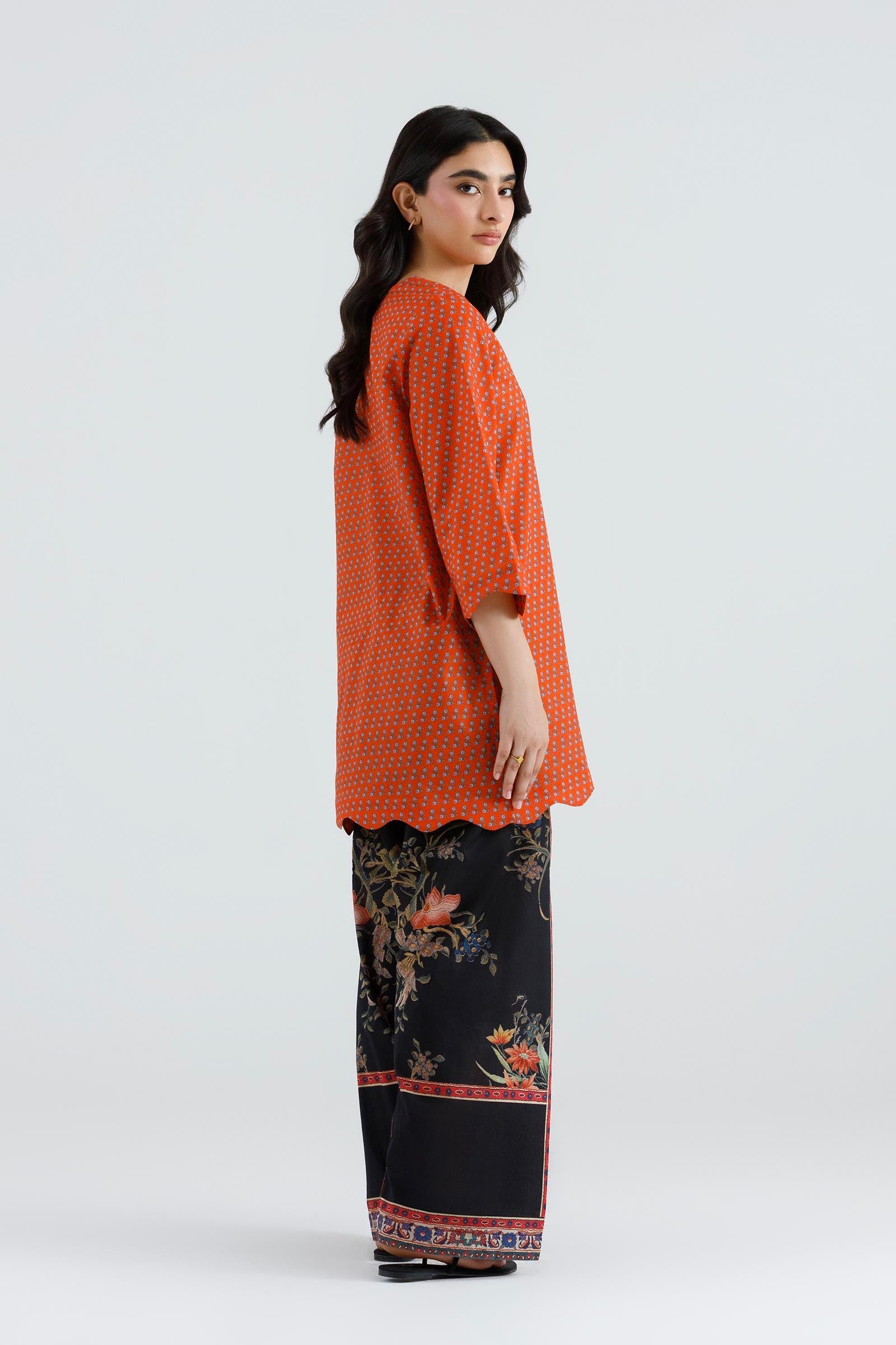 Stitched Printed Lawn Shirt+ Shalwar