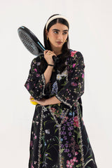 Stitched Printed Lawn Shirt+ Culotte
