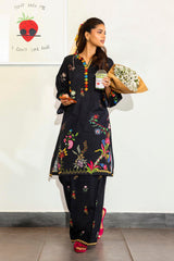 Stitched Printed Lawn Shirt+ Shalwar