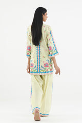Stitched Printed Dobby Shirt+ Shalwar